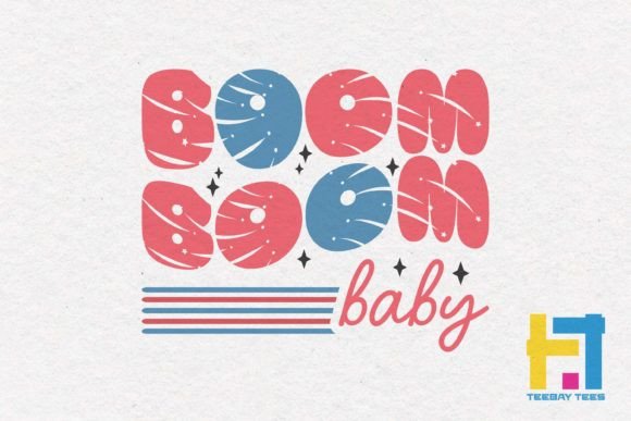 4th of July Boom Boom Baby SVG Design Review