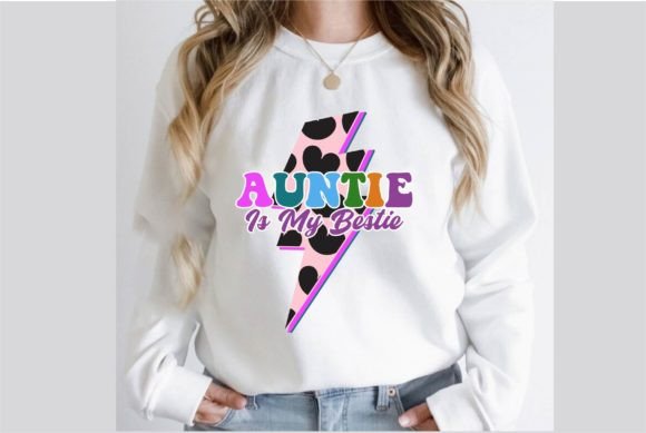 Auntie is My Bestie Retro SVG Design Review