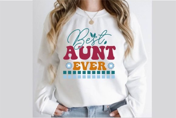 Best Aunt Ever Retro SVG Design Review