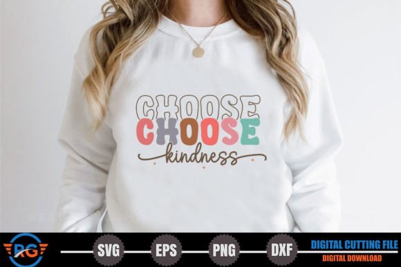 Choose Kindness – Retro Positive SVG Review
