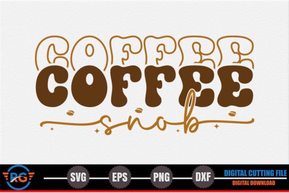 Coffee Snob – Retro Coffee SVG Review