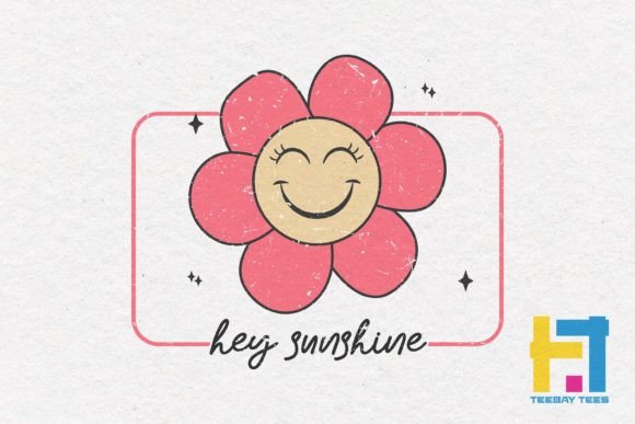 Cute Summer SVG Design, Hey Sunshine