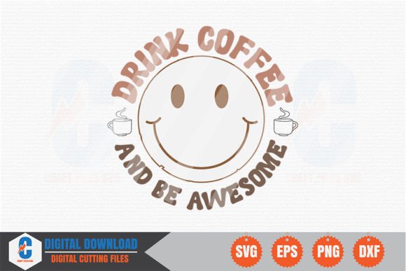 Drink Coffee and Be Awesome - SVG Embroidery Review