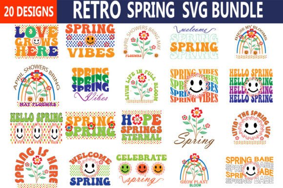Retro Spring Svg Bundle Review