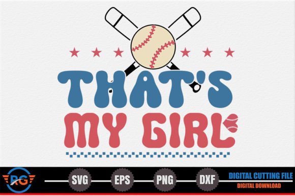 That s My Girl – Retro Baseball SVG Review